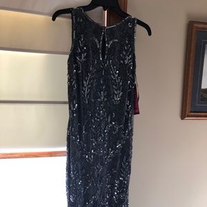 Pissarro Nights Beaded Gown - size 4